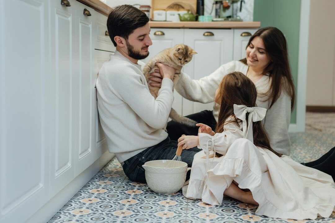 german family modern lifestyle
