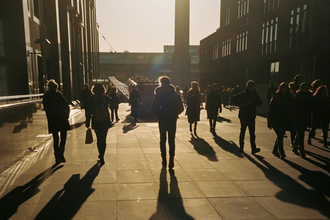 young adults in city