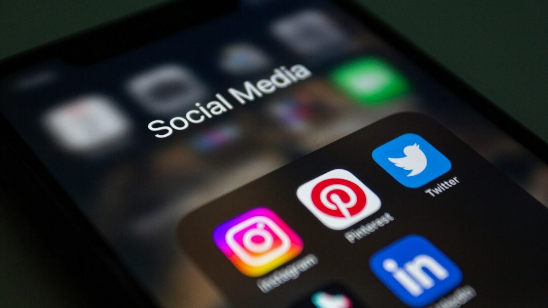 social media feed on phone