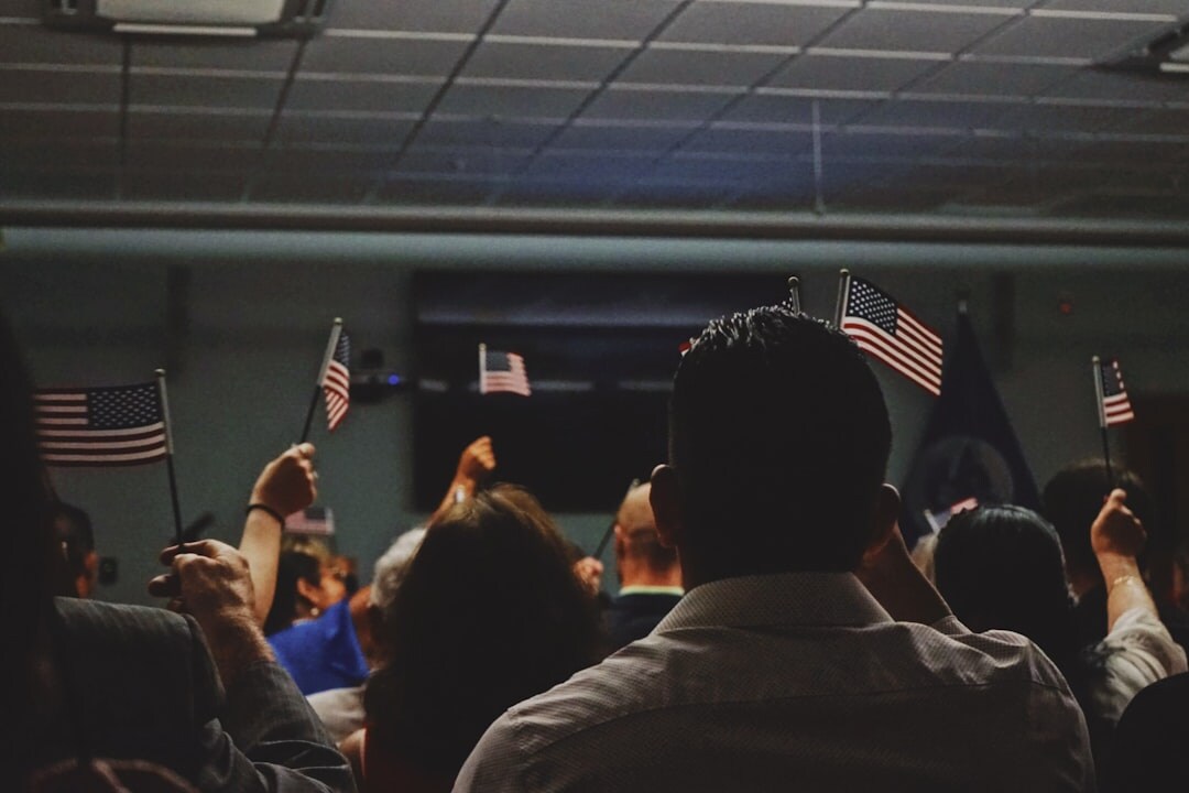 diverse people voting